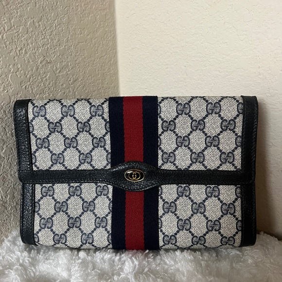 Gucci Vintage Large Clutch - Picture 1 of 7
